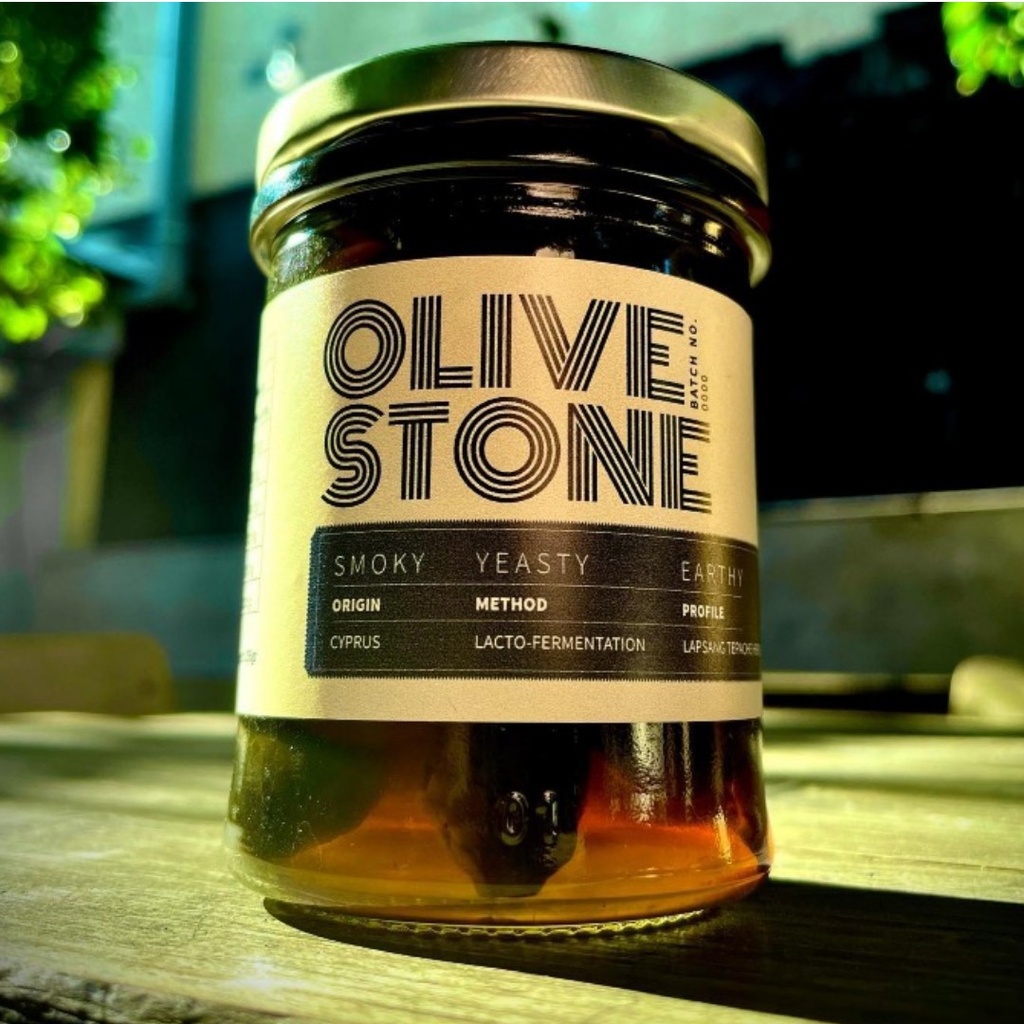 "Olive Stone" Sweet Smoked Olives, (145gr)