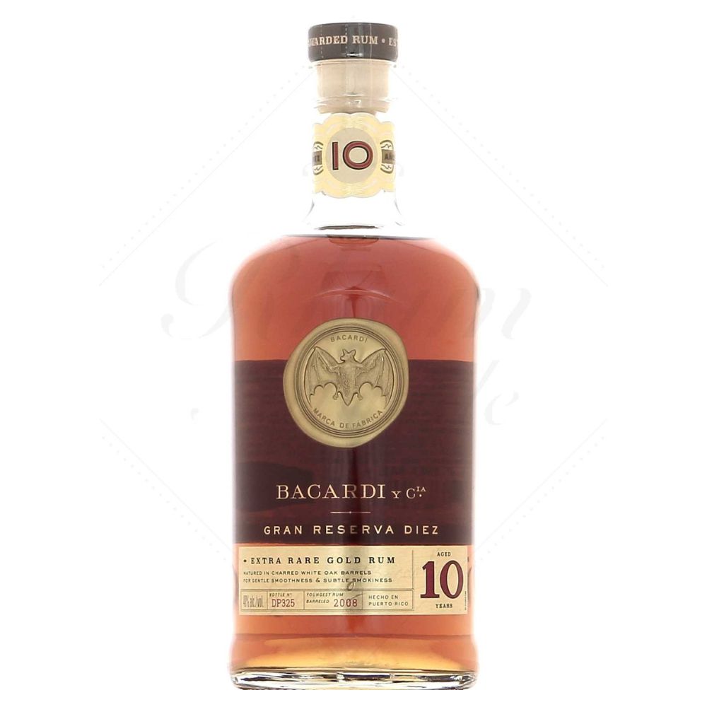 Bacardi 10 Year Old Gran Reserva Diez (70cl)