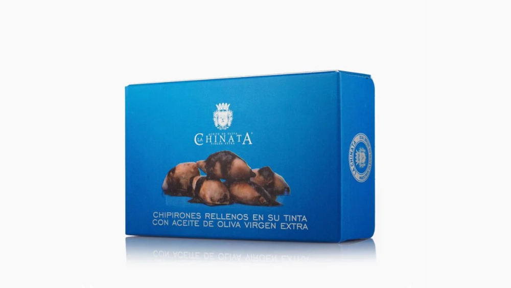 Stuffed squid with extra virgin olive oil (115gr), La Chinata