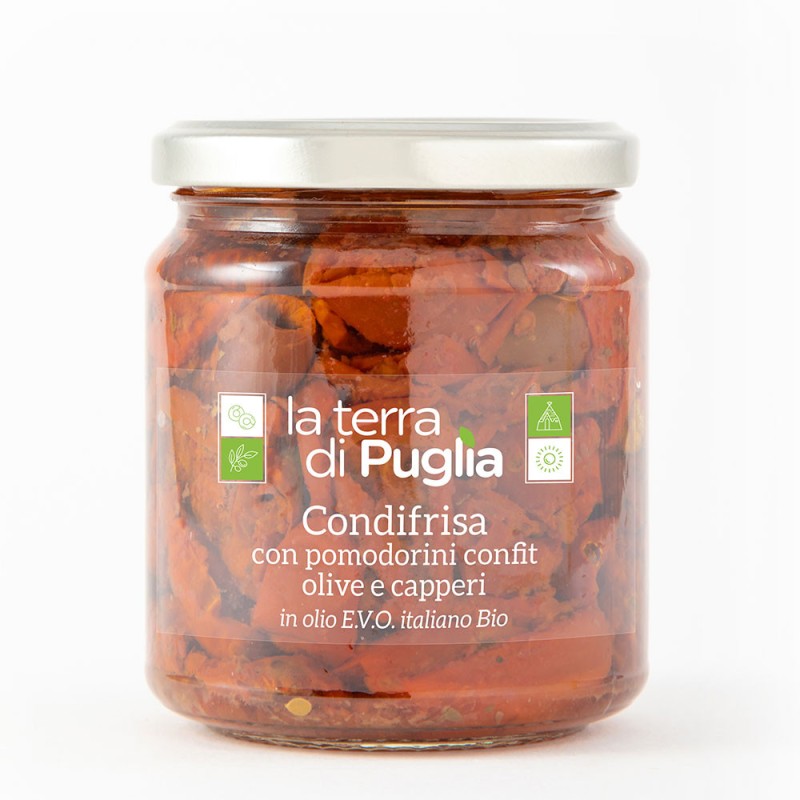 Tomatoes Confit (300gr), La Terra di Puglia
