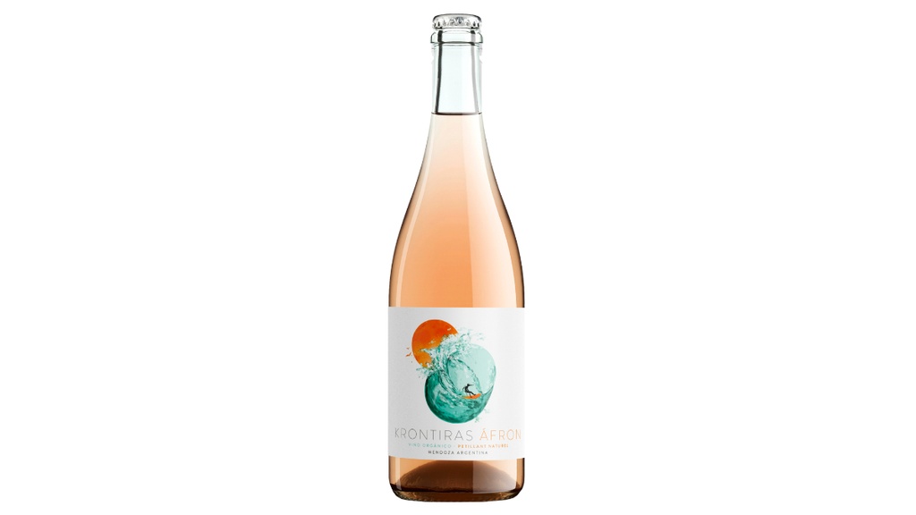 🌿 "Afron" Pet Nat Rosé, Bodegas Krontiras