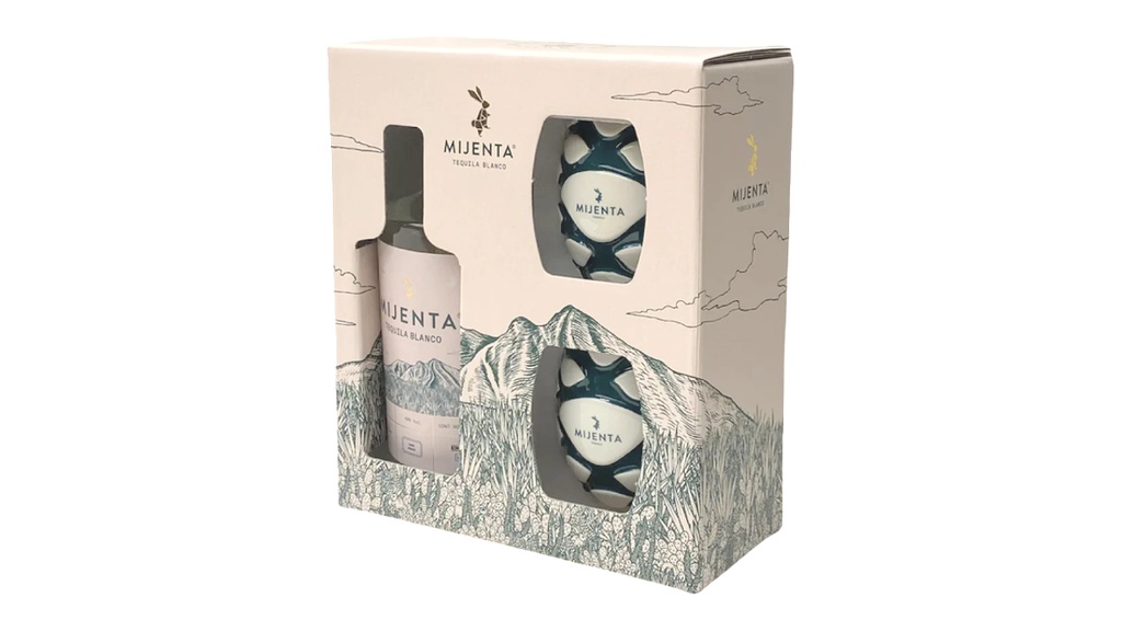 Mijenta Blanco Tequila Gift Box (70cl)