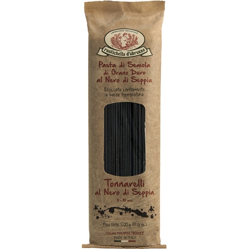 Tonnarelli Nero di Seppia (500gr), Rustichella d'Abruzzo