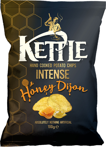 Honey Dijon Crisps, Kettle, 100g 