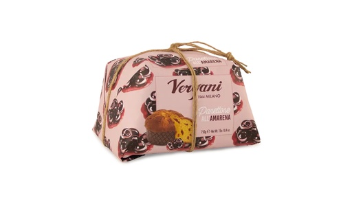 Black Cherry & Cream Panettone (750gr), Vergani