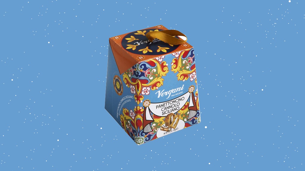 Cannolo "Sicily Trip" Panettoncino (100gr), Vergani