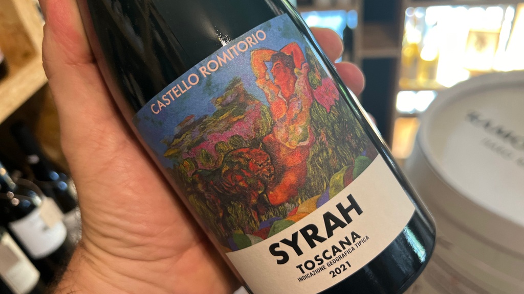 Syrah Toscana Rosso 2021, Castello Romitorio