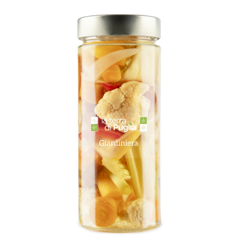 "Giardiniera" Sweet & Sour Vegetables (280gr), La Terra di Puglia