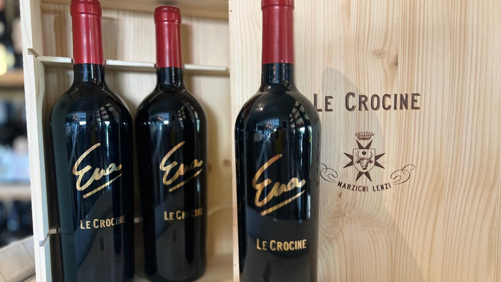 "Eva" Toscana Rosso (3 Bottles - Wooden Box), Le Crocine