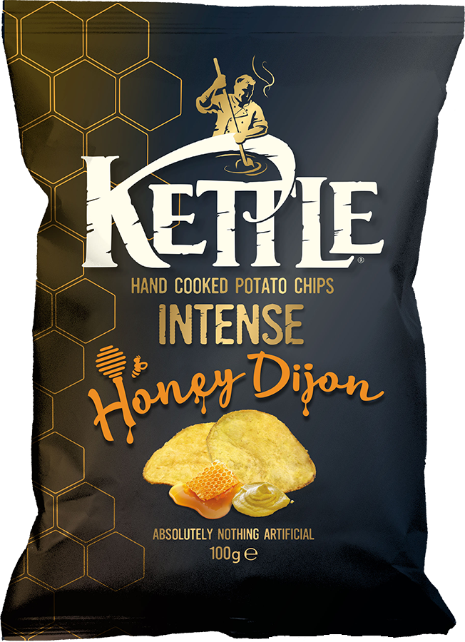 Honey Dijon Crisps, Kettle, 100g 