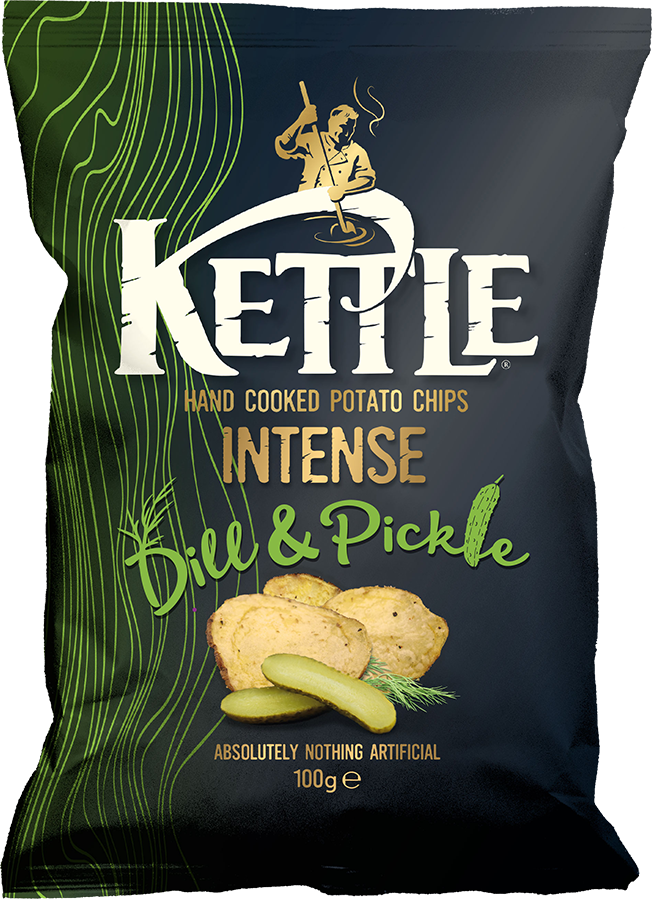 Dill & Pickle Crisps, Kettle, 100g