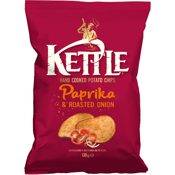 Paprika Crisps, Kettle (130g)