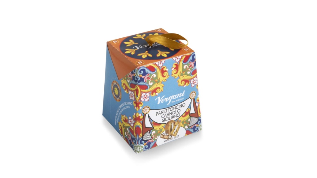 Cannolo "Sicily Trip" Panettoncino (100gr), Vergani