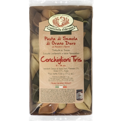 Conchiglioni Tris (500gr), Rustichella d'Abruzzo