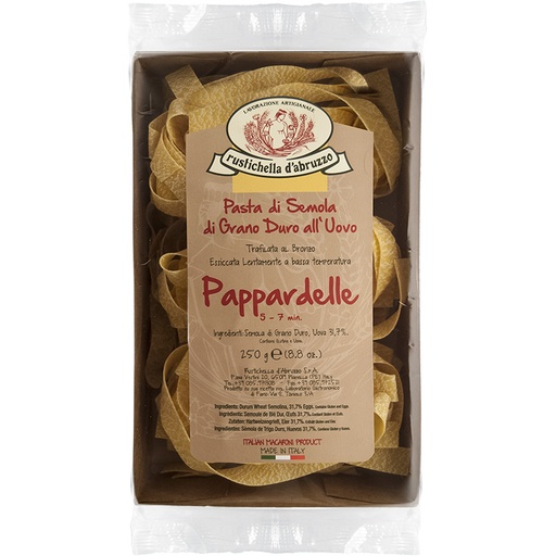 Pappardelle al Uovo (250gr), Rustichella d'Abruzzo