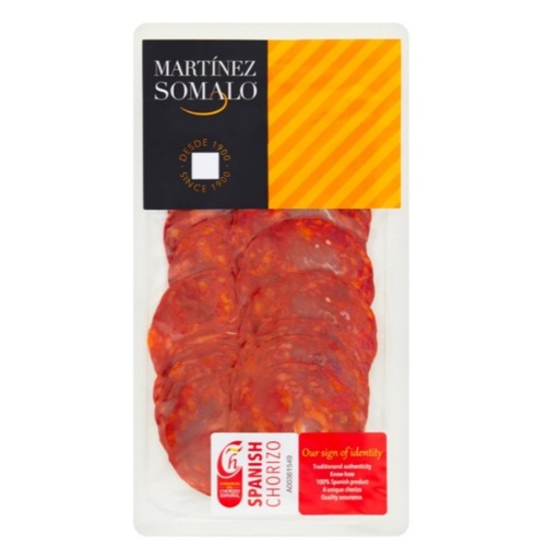 Chorizo Sliced, Martinez Somalo (100gr)