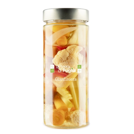 "Giardiniera" Sweet & Sour Vegetables (280gr), La Terra di Puglia