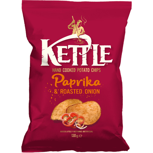 Paprika Crisps, Kettle (130g)